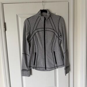 Lululemon Herringbone Gray Define Jacket